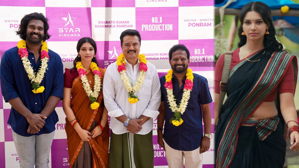 Tharnika intorduced heroine in Ponram Movie