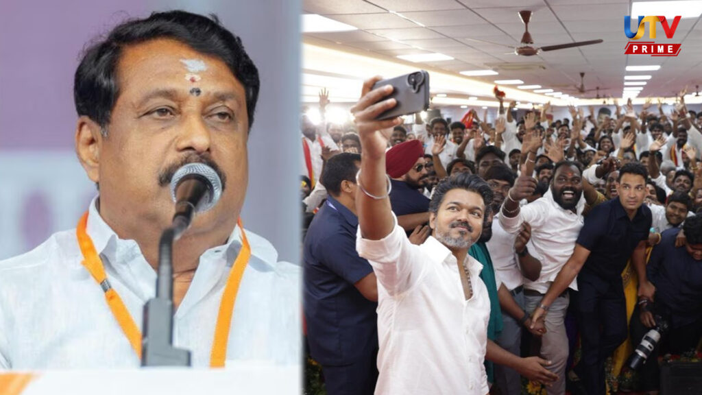 Tamil Nadu BJP leader Nainar Nagendran has criticized Vijay