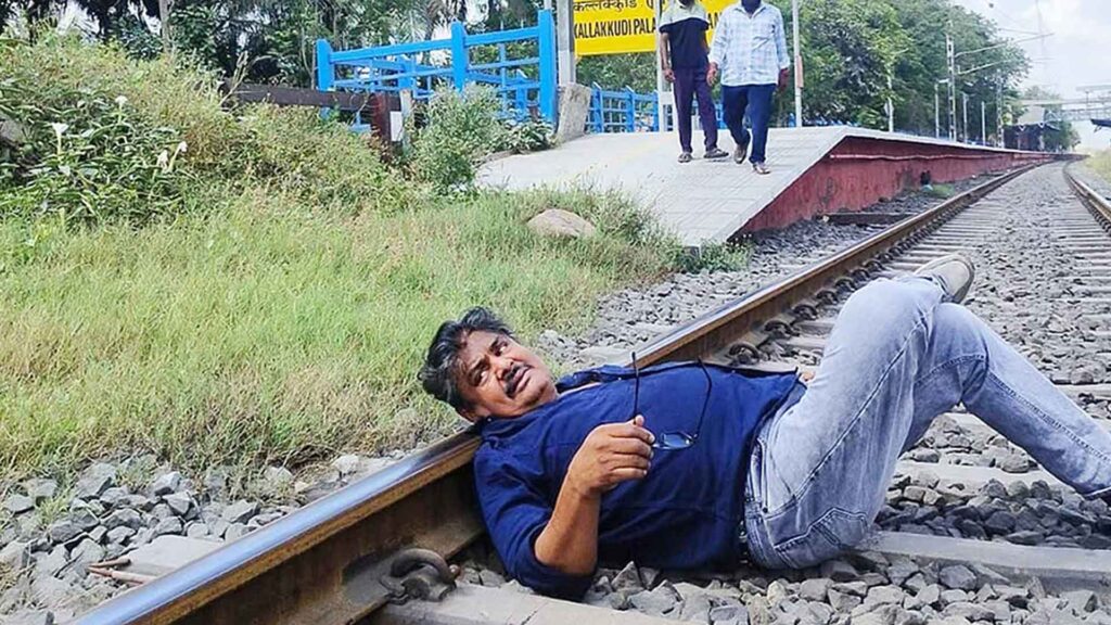 Mansoor Ali Khan's head-on collision with the railway track is causing a stir