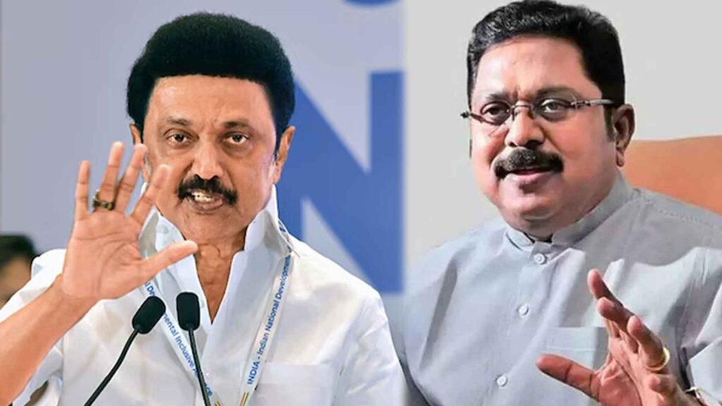 TTV Dhinakaran condemns the authoritarianism of the DMK government that has fueled repression