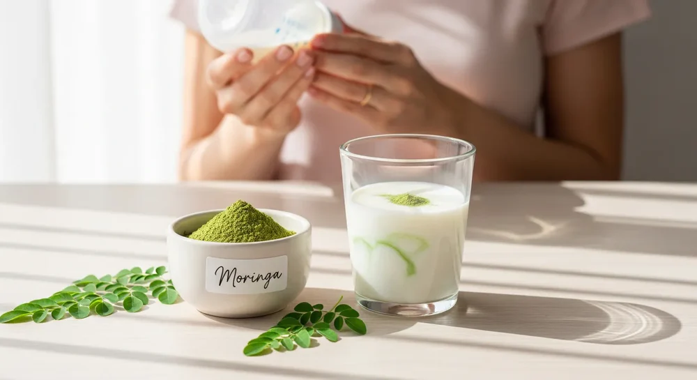 moringa milk UTv