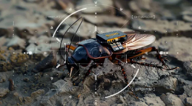 Cockroach robot UTV