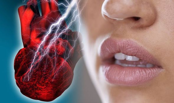 Six heart disease symptoms visible on lips