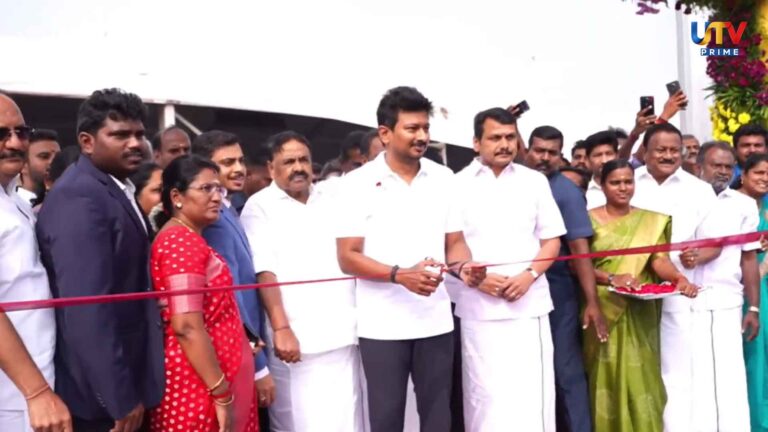 கோவைக்கு கிடைத்த முத்தான 2 திட்டம்.. துணை முதலமைச்சர் உதயநிதி திறந்து வைத்தார்!! Coimbatore gets 2 projects.. Deputy Chief Minister Udhayanidhi inaugurated