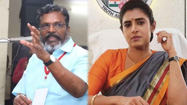 Thirumavalavan sparked controversy… Actress Kasthuri retaliated!!