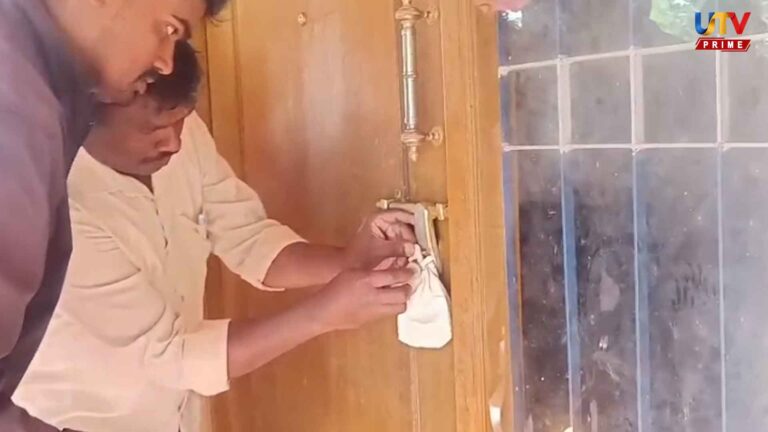 Illegally operated private hotels sealed with police protection!