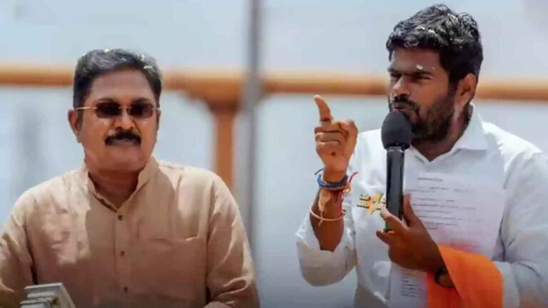 TTV's political experience and strategy are needed... Annamalai thanks them!