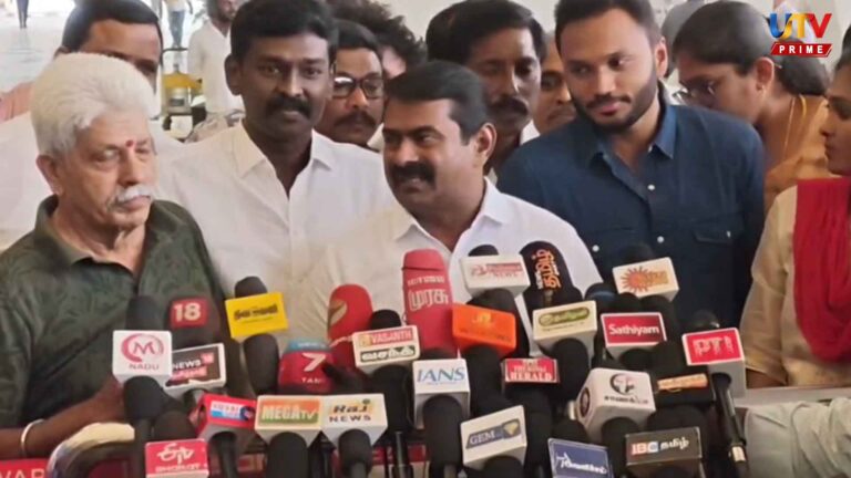 There is nothing in the film Jana nayagan.. why should we give it so much pressure.. Seeman's question