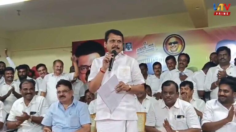 Senthil Balaji says DMK will rule again in Tamil Nadu!