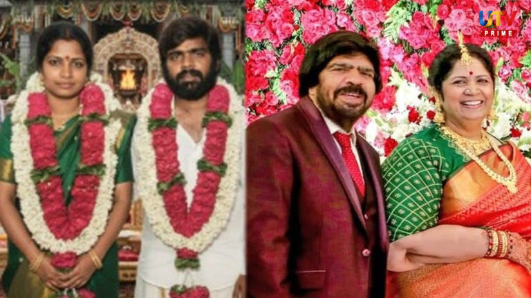 The estranged wife... T Rajender played the tune.. The song is a huge hit..!