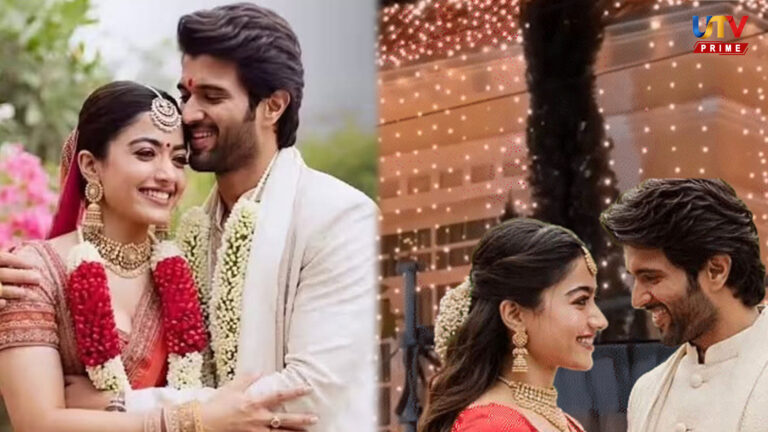 Vijay Deverakonda - Rashmika at their wedding celebration