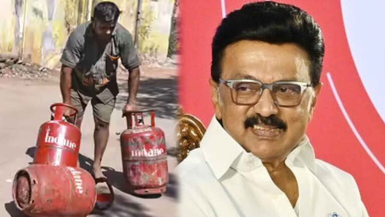 Cylinder shortage.. What is the BJP government doing? Chief Minister Stalin's question!
