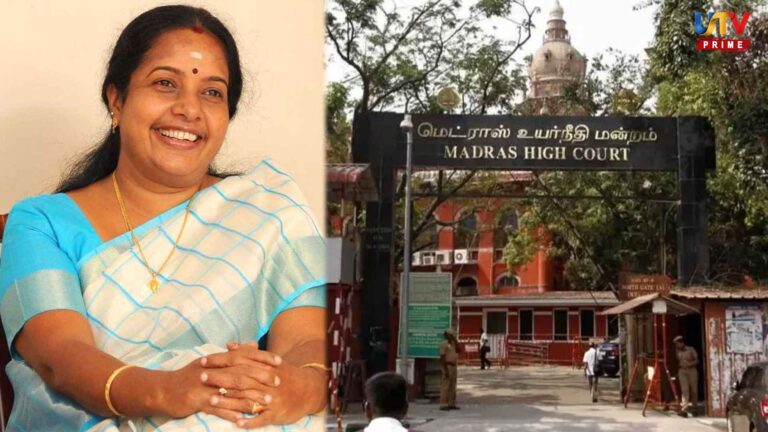 The High Court's action.. Vanathi Srinivasan welcomes