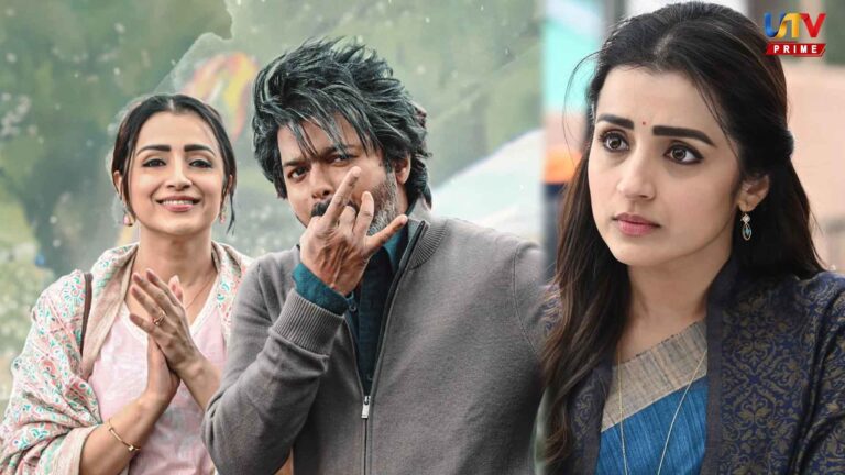 Vijay's film actress teased by posting Trisha's photo