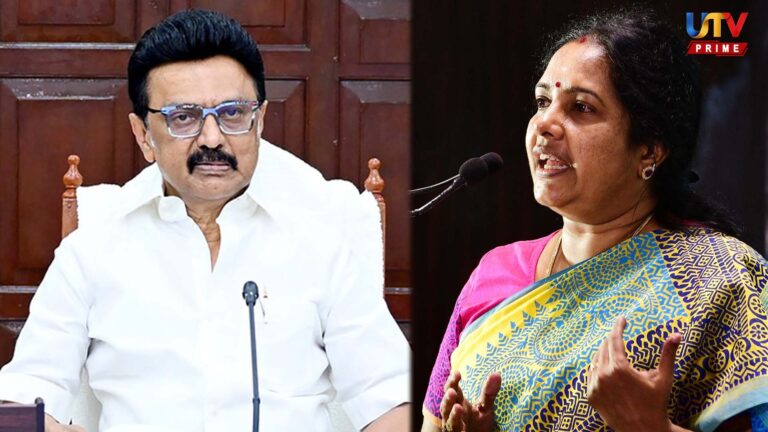 What has changed the youth of Tamil Nadu is the curse of the evil regime… Vanathi Srinivasan strongly criticizes!