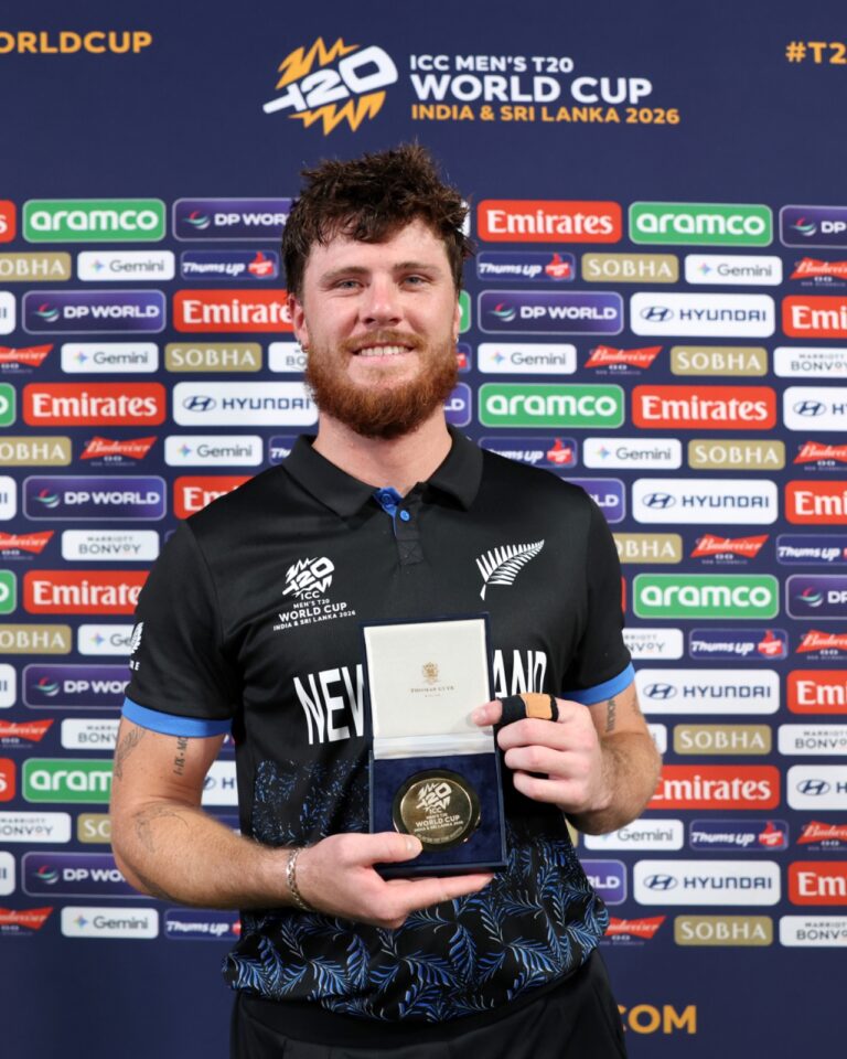 டி20 உலகக்கோப்பை 2026 நியூஸிலாந்து வெற்றி ஃபின் ஆலன் சதம்