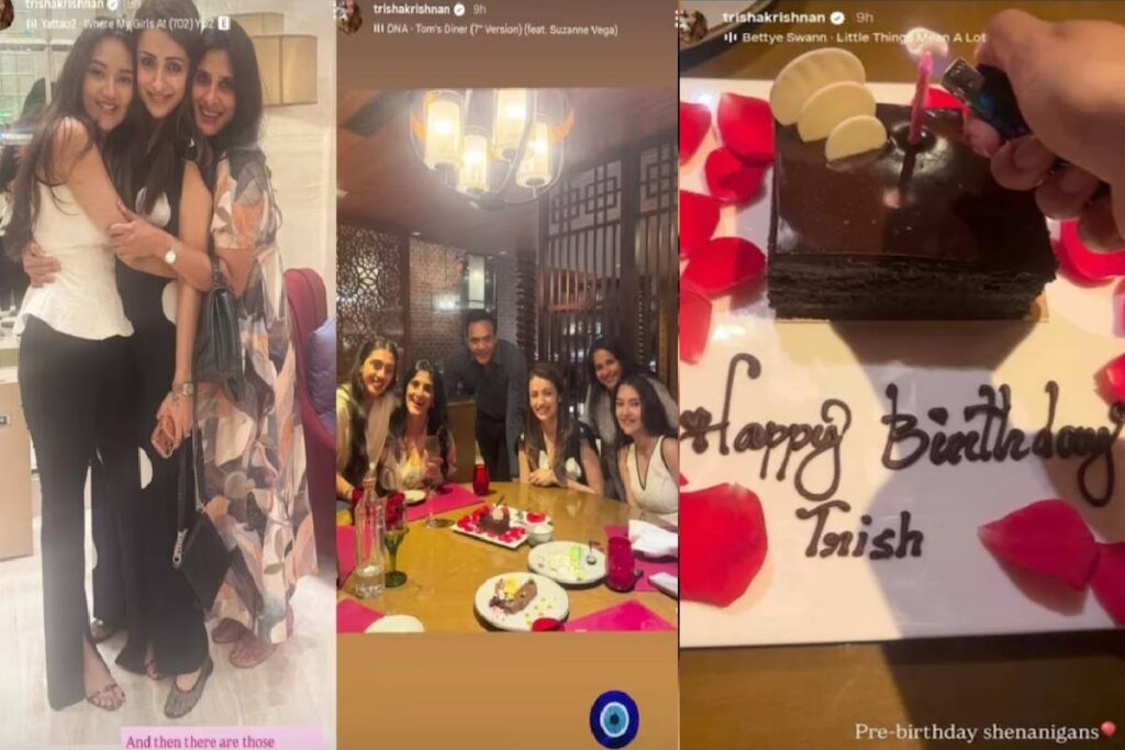 Trisha early birthday celebration reasons buzz