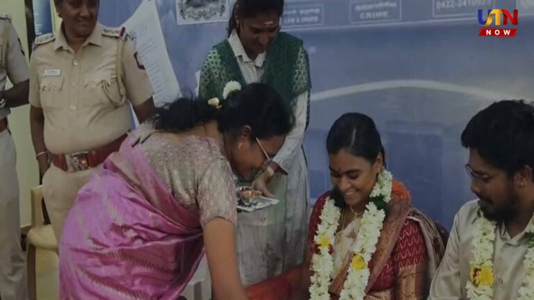 Baby shower for women police in Coimbatore