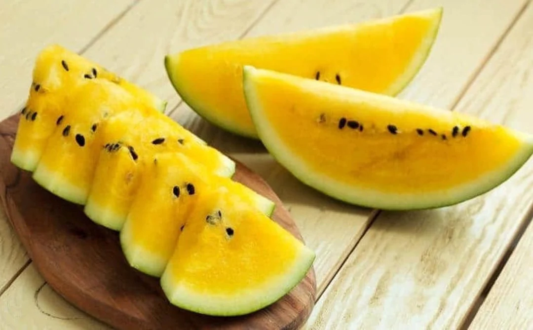 Health benefits of eating yellow watermelon summer