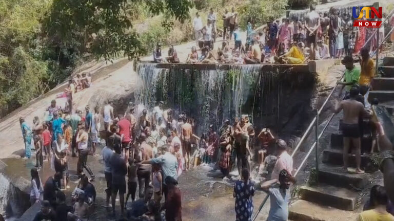 kovai-kutralam-falls-summer-crowds-tourists