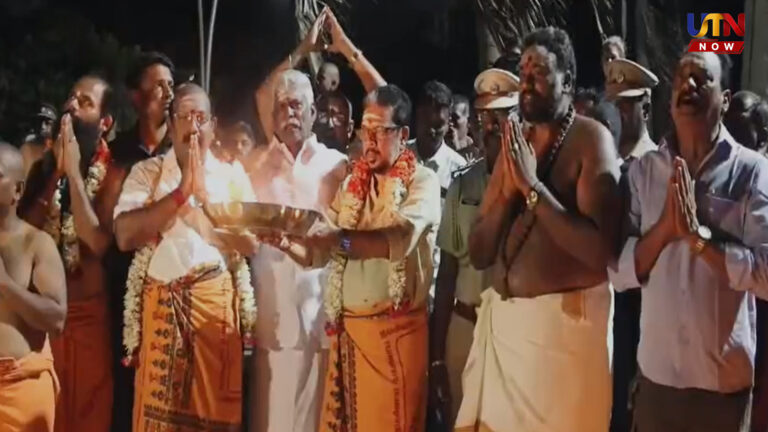 Puducherry Chitra Pournami Samudra Arathi Governor participation