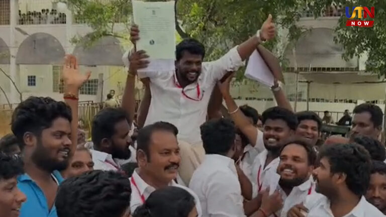TVK Ramkumar wins Palladam seat in 2026