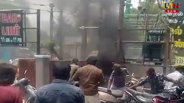 Transformer Blast Near Coimbatore Tasmac Injures Three