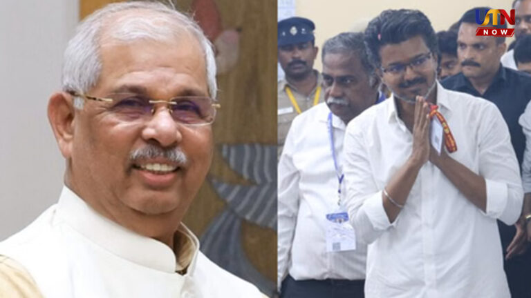 Vijay meets Governor to form TVK government