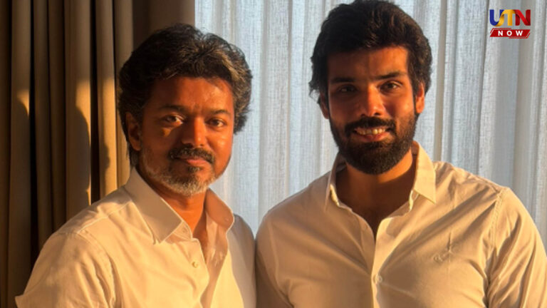 முதலமைச்சர் விஜய்யைச் சந்தித்த நடிகர் சிபிராஜ்.. ஒரே பூரிப்பா இருக்காருப்பா..! actor-sibiraj-meets-cm-vijay-emotional-note
