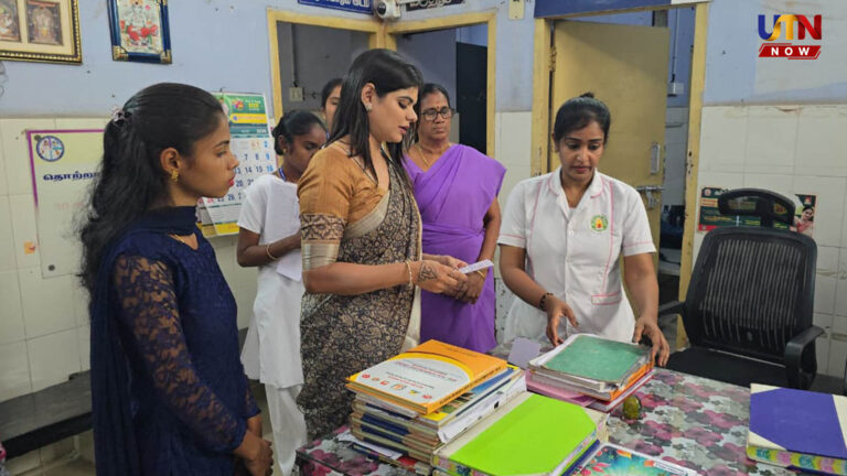 வேகம் எடுக்கும் தவெக எம்.எல்.ஏ.. ஆரம்ப சுகாதார நிலையத்தில் திடீர் விசிட்..! kavundampalayam-mla-inspects-vellakinaru-health-centre