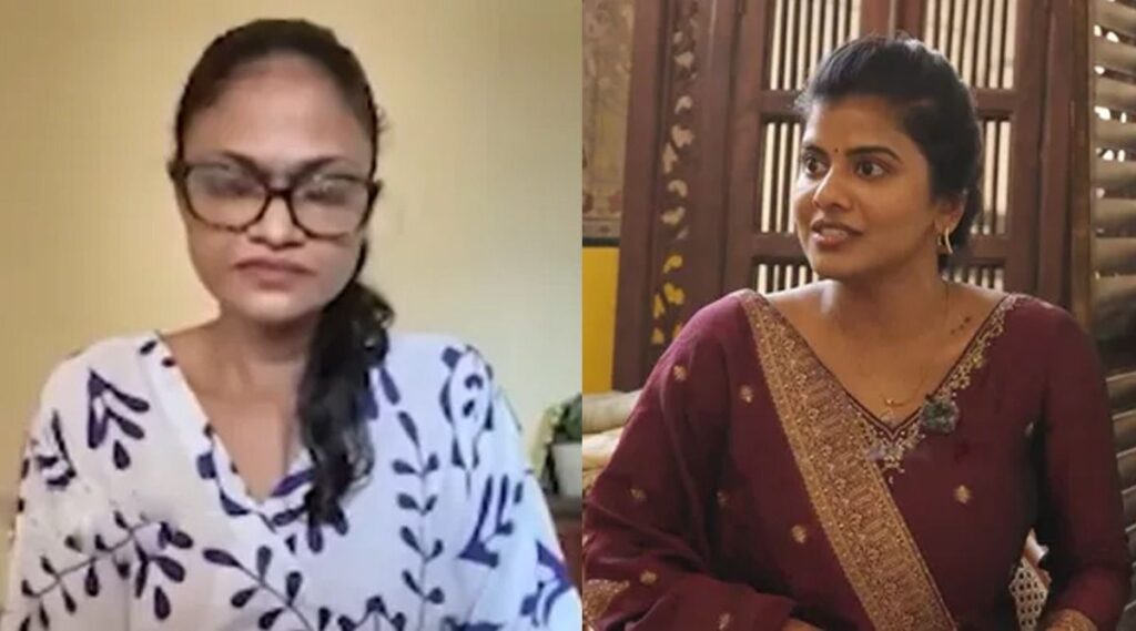 Suchitra names composer in Swagatha controversy