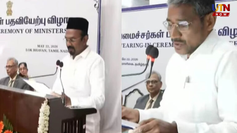 முதலமைச்சர் விஜய் அமைச்சரவையில் விசிக மற்றும் ஐயுஎம்எல்-க்கு கிடைத்த முக்கிய இலாகாக்கள்..! vanni-arasu-shahjahan-sworn-in-ministers-portfolios