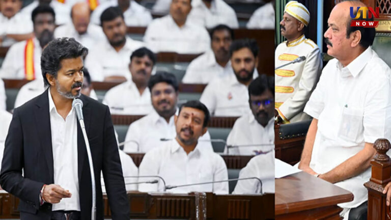உச்சக்கட்ட அரசியல் மோதல்.. தமிழக சட்டசபை தேதி குறிப்பிடாமல் ஒத்திவைப்பு..! tn-assembly-adjourned-speaker-jcd-prabhakar-announcement