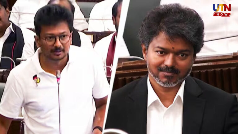 முதல்வர் பேசுனதுல 10 ரீல்ஸ் தேறும் – உதயநிதி ஸ்டாலின் காட்டம்..! udhayanidhi-stalin-slams-cm-vijay-assembly-speech