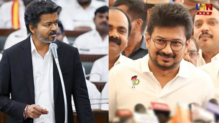சிங்கிள் டேக்கில் ஷூட்.. முதல்வரை வறுத்தெடுத்த உதயநிதி ஸ்டாலின்..! udhayanidhi-stalin-x-post-slams-cm-vijay