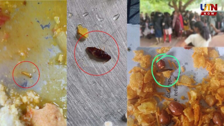 உணவில் புழுக்கள்.. மாணவர்களின் நலன் கருதி நடவடிக்கை எடுக்குமா நிர்வாகம்?.. hindustan-college-hostel-protest-food-quality