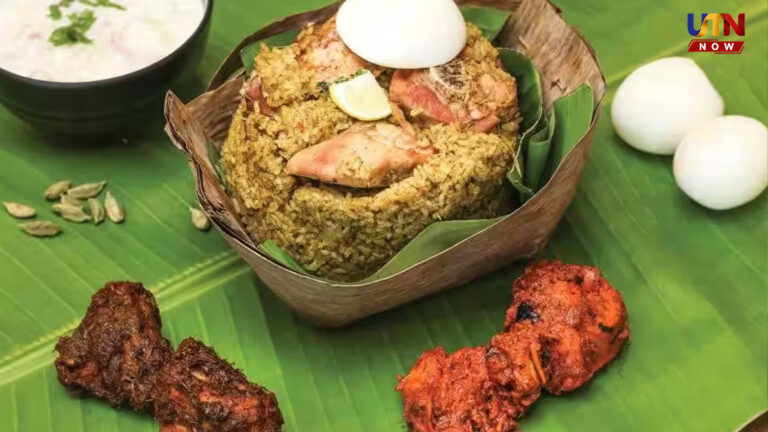 கர்நாடகா ஸ்பெஷல் தொன்னை பிரியாணி.. ரகசிய மசாலா மற்றும் செய்முறை..! authentic-chicken-donne-biryani-recipe-tamil