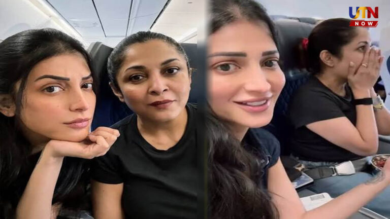 அந்த வாசனை அப்படி.. ரம்யா கிருஷ்ணனும் நம்ம மாதிரிதான் ப்ரோ.. ஸ்ருதியின் வைரல் வீடியோ..! ramya-krishnan-shruti-haasan-viral-flight-video
