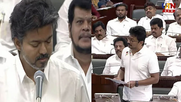 சட்டமன்றத்தில் அனல் பறக்கும் விவாதம்.. முதலமைச்சர் விஜய் திட்டவட்ட மறுப்பு..! cm-vijay-rejects-all-party-meeting-megedatu-cauvery-issue-assembly