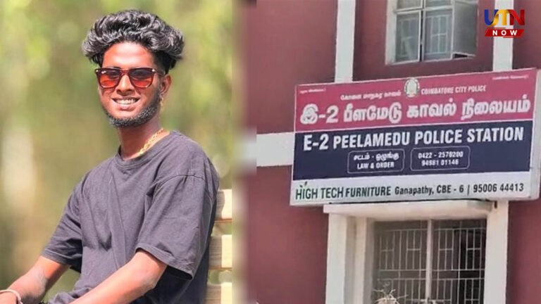 பைக்கில் வேகமாகப் சென்றதால் சதக்.. சதக்.. 8 பேர் கொண்ட கும்பல் அதிரடி கைது..! coimbatore-youth-naveen-murdered-peelamedu-8-arrested
