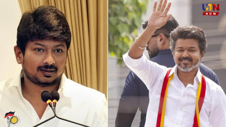 dmk-protest-thanjavur-udhayanidhi-stalin-criticizes-cm-vijay-mekedatu-issue