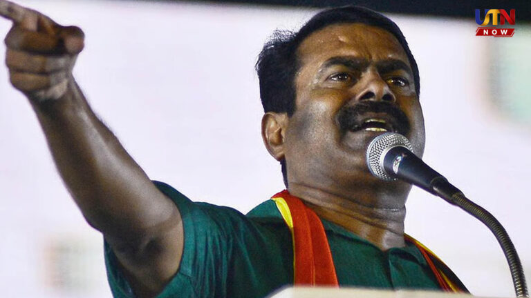 உருட்டு கட்டையால் தாக்கிய உங்கள் அன்பை உலகம் அறியும்.. TVK அமைச்சருக்கு சீமான் கண்டனம்..! seeman-condemns-finance-minister-marie-wilson-tamil-language-speech-controversy