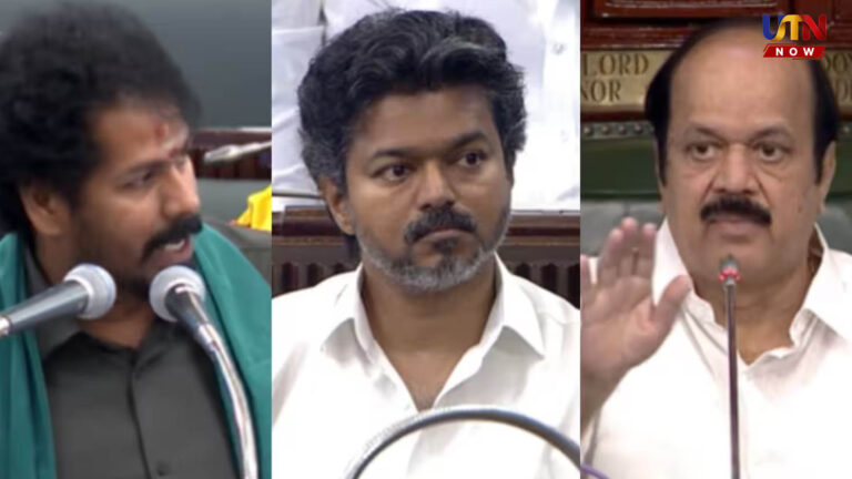 பாராட்டுனது போதும், பட்ஜெட்டை வாசிங்க.. முதல்வரைப் புகழும்போது எழுந்த அமளி..! tamil-nadu-assembly-agriculture-budget-minister-vinoth-speaker-jcd-prabhakar