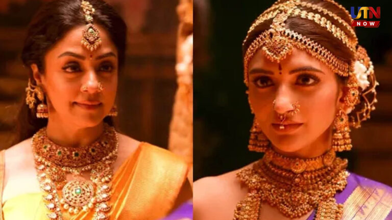actress-jyothika-and-sreeleela-together-in-pothys-diwali-ad-ponniyin-selvan-theme