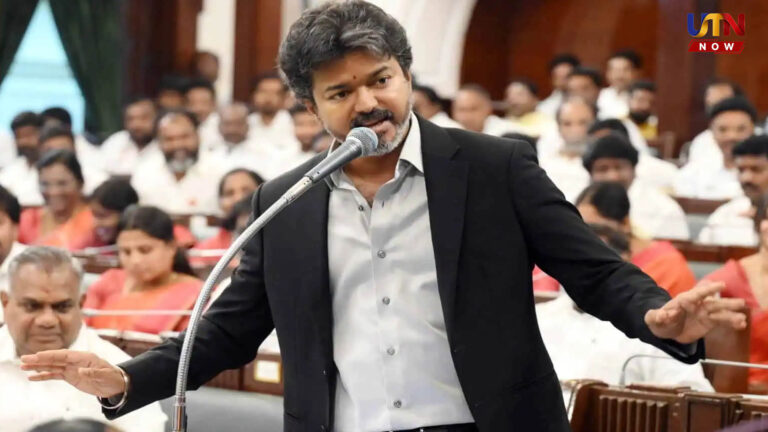 “EMI மாதிரி லஞ்சம் வாங்குனாங்க” .. சட்டசபையில் வெளுத்து வாங்கிய முதல்வர் விஜய்..! cm-vijay-accuses-dmk-party-fund-corruption-assembly-uproar-stalin