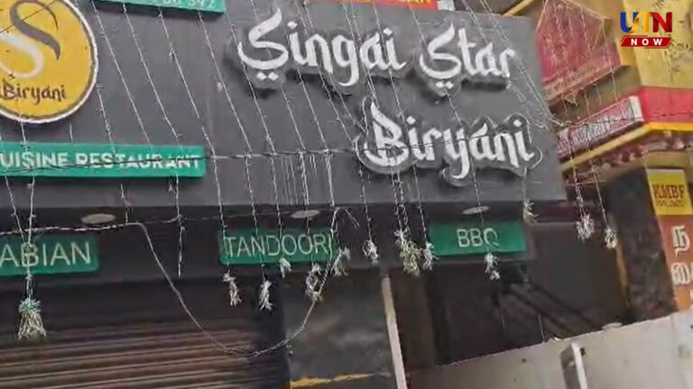 coimbatore-singai-star-biryani-shop-break-in-theft-police-commissioner-complaint
