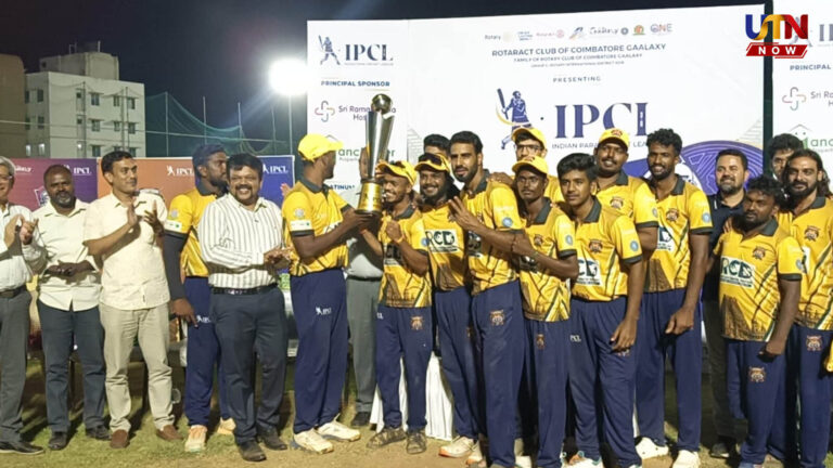 இந்திய பாரா கிரிக்கெட் லீக் 3.0: கோப்பையைத் தட்டிச் சென்ற தமிழ்நாடு அணி! indian-para-cricket-league-ipcl-3-coimbatore-tamil-nadu-wins-trophy