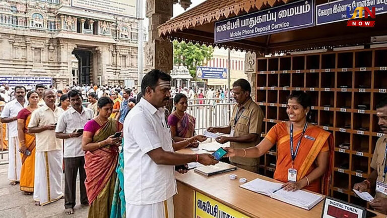 கோயில்களில் செல்போன் தடைக்குத் தளர்வு?.. அரசின் அதிரடி பரிசீலனை..! tamil-nadu-temples-mobile-phone-ban-relaxation-festival-crowd-consideration